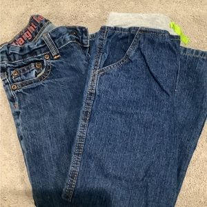 2 kids’ jeans. In good used condition. One of them is J Crew crewcuts. Size 5